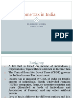 Income Tax in India