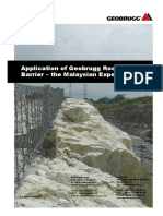 Application of Geobrugg Rockfall Barrier - The Malaysian Experience