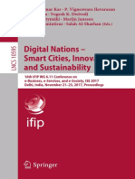 Digital Nations - Smart Cities, Innovation, and Sustainability