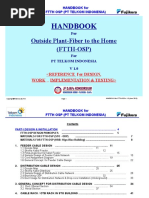 Handbook for Ftth Osp v1 0 （印尼电信ftth-osp作业指南）