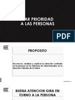 APS - Dar Prioridad A Las Personas