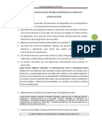 Normas de Aplicación Prueba Competencia Matematica