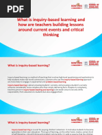 What Is Inquiry-Based Learning