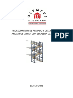 Procedimiento de Armado y Desarmado de Andamios Layer