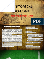 Historical Recount