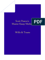 Pearce Master Essay Wills - Trusts