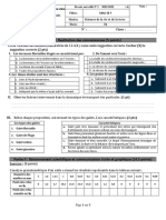 Contrôle 1 S1 A 1BAC SE-F