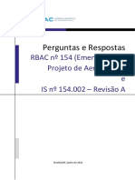 Perguntas e Respostas RBAC Nº 154 Emenda Nº 07