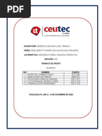 Tarea Proyecto Final Reglamento Interno de Trabajo Escuela Bilingüe