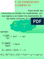 Envio División de Polinomios