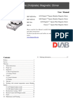 User Manual - 7square (Hotplate) Magnetic Stirrer ABS450