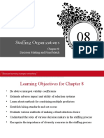 HRM3023 Chapter 8 - Decision Making and Final Match