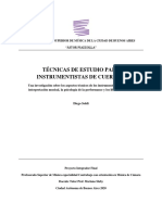 Técnicas de Estudio para Instrumentistas de Cuerdas