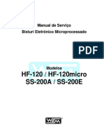 Manual Técnico Bisturi Eletronico Wem HF 120 Ss 200a Ss 200e