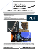 La Física y Los Fenómenos Físicos: Objetivos