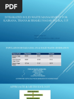 Integrated Solid Waste Management For Kairana, Thana & Shamli Nagar Palika, U.P