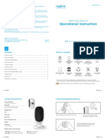 Operational Instruction: Reolink Argus 2/argus Pro