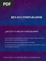 RELOj COMPARADOR