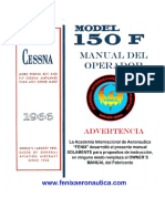 Manual Del Operador Cessna 150 F 1966