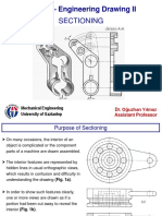 ME 114 - Engineering Drawing II: Sectioning