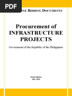 Procurement of Projects: Infrastructure