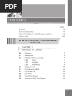 Foreword I-3 Recommended Reading I-7 Bankers' Handbook On Credit Management Syllabus I-9 Chapter-Heads I-15