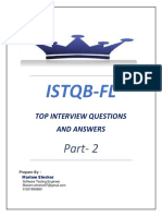 Top ISTQB Interview Questions and Answers Part 2