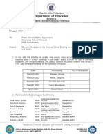 Department of Education: Division Memorandum No. - S. 2022