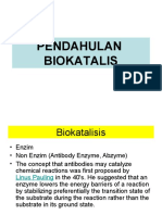 Lecture 1 Pendahuluan Biokatalis