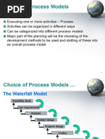 Choice of Process Models