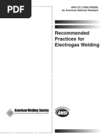 AWS C5.7 (2000) - 2006r - Recommended Practices For Electrogas Welding