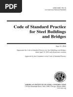 ANSI-AISC 303 (2016) - Code of Standard Practice For Steel Buildings and Bridges