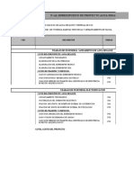 Presupuesto de Levantamiento Topografico