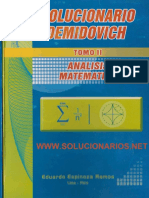 Analisis Matematico Tomo II - Demidovich