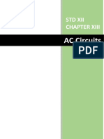 STD Xii: AC Circuits