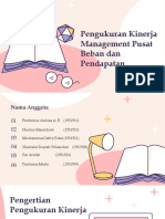 Kelompok 2 Ak Manajemen (Pengukuran Kinerja Manajemen Pusat Beban Dan Pendapatan)