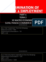 DETERMINATION OF INCOME & EMPLOYMENT Part 4 To 6.