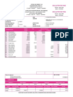 Bulletin de Paie Mois 2022-01