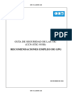 CCN-STIC-955B Recomendaciones Empleo GPG