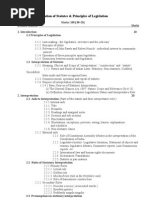 LLB 6.7 Interpretation of Statutes and Principle of Legisl