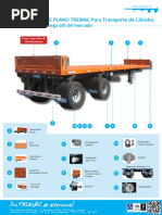 Semi Remolque Transporte de Cátodos