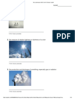 Test - Listening For IELTS Unit 3 Climate - Quizlet