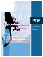 Manual de Procedimientos Materno Infantil LL