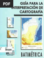 Batimétrica - Guía para La Interpretación de Cartografía