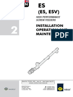 Screw Conveyor Manual ES - M A4 0511 en