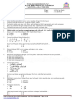 Soal PAT-UAM II Quran Hadis Kelas IX