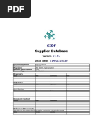 Temp - Supplier Management Register