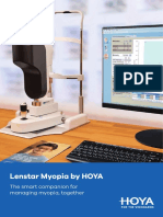 Lenstar Myopia by HOYA Brochure