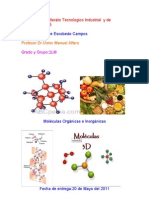 Moleculas Organicas e Inorganicas