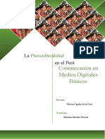 La Pluriculturalidad en El Perú